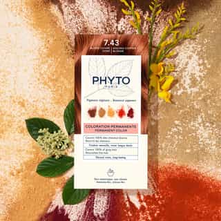 PHYTO HAIR COLOR 7.43 Copper Golden Blonde