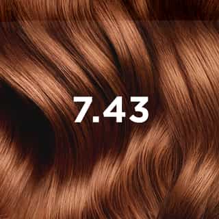 PHYTO HAIR COLOR 7.43 Copper Golden Blonde