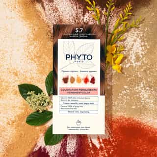 PHYTO HAIR COLOR 5.7 Light Chestnut Brown