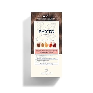 PHYTO HAIR COLOR 6.77 Light Brown Cappuccino